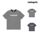 STRIPE BASIC LOGO TEE_NAVY