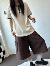 Penta Square French Terry Bermuda Shorts 4color