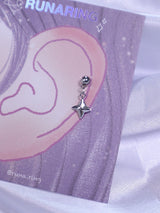 All surgical steel mini twinkle piercing