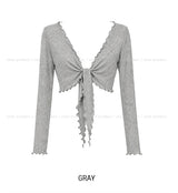 Needs Tie Bolero Cardigan