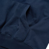 24FW BLUR SKETCH BEAR HOODIE NAVY
