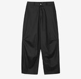 No.0844 スナップツイルワイドパンツ (3color)