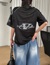 インターブマッシュラグランスポーティ半袖Tシャツ