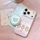 ベア ドゥードゥル ミラー マグネティック iPhone ケース