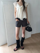 Chapter tie blouse