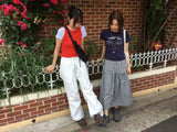 Cozy Check Long Skirt (2color)