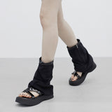 Dine Leg Warmer Sandals