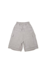 VINTAGE OVER SWEAT SHORTS (GRAY)