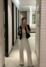 [Lè made] Lè made サマーピンタックスラックス / 6 colors