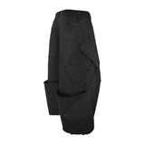 VTG BACK BOOTS CARGO SHORTS_BLACK