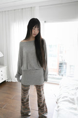 wool dolman ribbed ops(2colors)