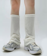 (FALL MUST-HAVE!) THICK CUTE LACE BOW-STRING A-LINE LEG WARMERS - 2 COLOR
