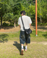 リベットダブルニーバミューダパンツ