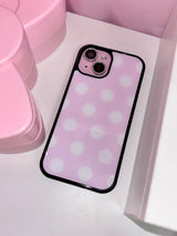 Candy bonbon phone case (baby pink) - black glass - magsafe