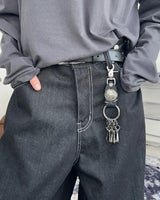 Akid Big Pocket Balloon Denim Pants