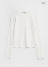 [B-BASIC] スタンダードラウンドロングスリーブTシャツ2サイズ