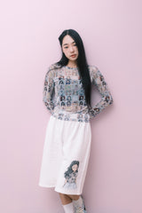 SHAKIRI X Namsuru we メッシュトップ