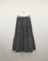 Aberdeen ハイライズチェックスカート (2color)