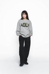 25SS FRONT POCKET WIDE  CARGO PANTS BLACK