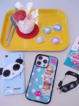 light blue Lucky Case & Panda Tok Set