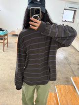 pigment multi stripe T