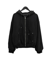 (Unisex) Duty Reversible Nylon Hood Zip-Up
