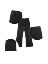 UO Washed Semi-Bootcut Flare Denim Pants