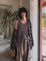 Sense Summer Banding Wide Slacks