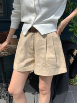 [MADE] Dears Cotton Pintuck Shorts