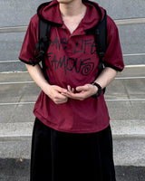 Save Layered Hood Short Sleeve
