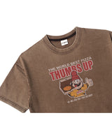OC Thumbs Up AQ Washed Tee (Brown)