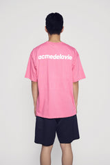 24FW ボールドフォントロゴ半袖Tシャツ (OVERSEAS EXCLUSIVE) ピンク