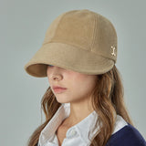VA Curved Stud Link Bonnet Hat  / Beige