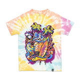 TZサマー ビーチ タイダイTシャツ