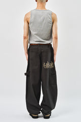 Flame Double Canvas Pants (3color)
