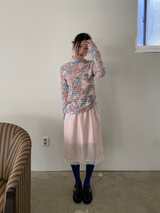 ロマンティックシルキーレーススカート