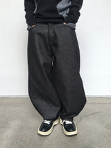 Eisanne Non-Fade Curved Denim Pants 3C