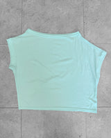 FREE LOOSE OFF-SHOULDER T-SHIRT