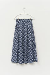 (W) Campus Checked Skirt