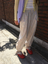 YWD PINCA FLOWER PANTS (2color)
