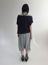 フォグオフショルダーTシャツ (4color)