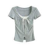 Havi Lace Ribbon Top