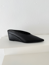 stiletto wedge mule (2color)
