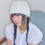 boki pocket beanie white