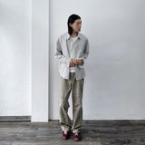 Diagonal Pocket Check Shirt