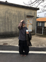 Awesome ストライプ長袖Tシャツ