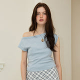 Weekend Shoulder Top (blueberry)