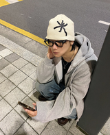 No.0914 レザー F ビーニー (5color)