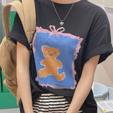 Crayon Bear Box fit Short-sleeved T-shirt