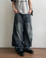 Mood Dark Blue Denim Pants